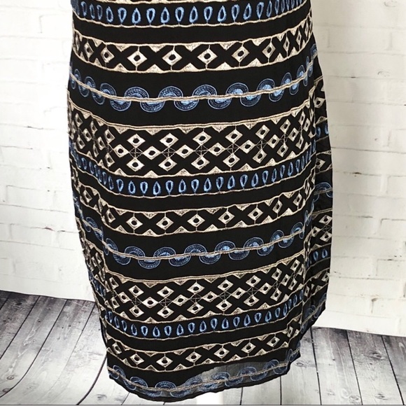 White House Black Market Embroidered Shift Dress14 - Picture 6 of 6